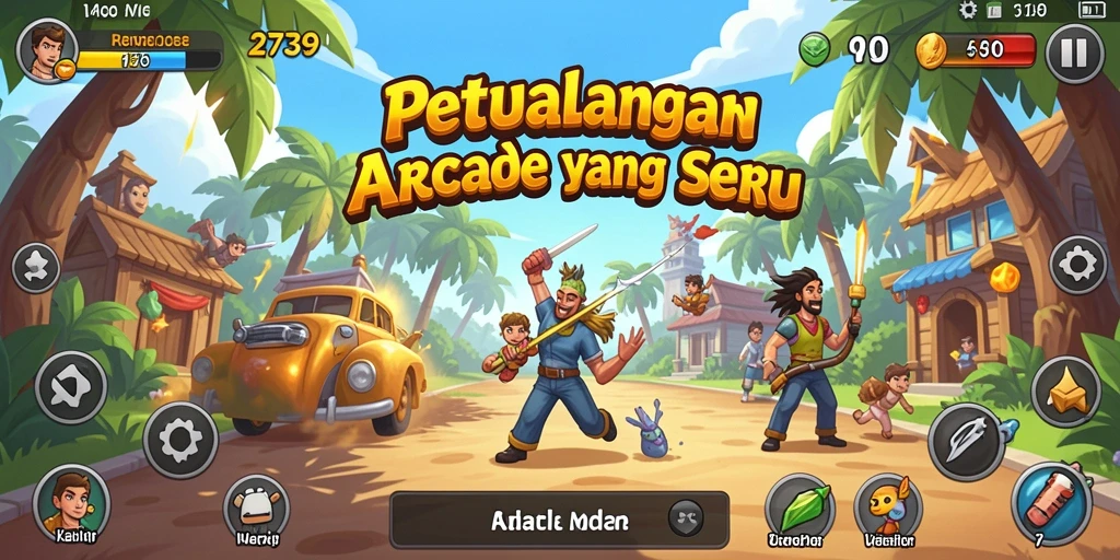 Screenshot gameplay <strong>2739</strong> menunjukkan aksi seru dan grafis yang menarik.