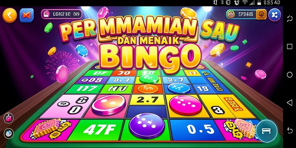 Screenshot gameplay 47F yang menunjukkan keseruan bermain Bingo.