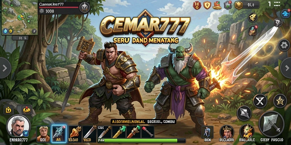 Tampilan Gameplay Seru dalam CEMARA777 yang Mengasyikkan