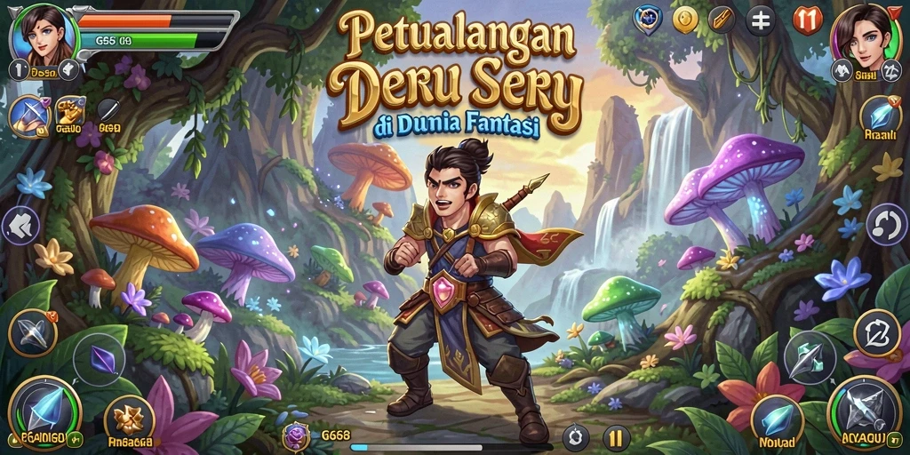 Tampilan gameplay G668 yang menarik dalam misi petualangan.