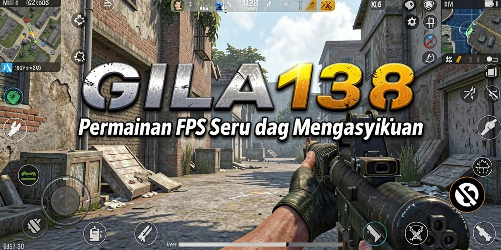 Tampilan gameplay menggembirakan dengan aksi tembak-menembak yang intens.