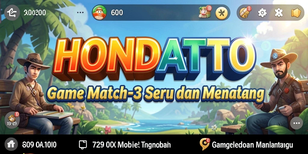 Menampilkan gameplay seru dan menantang dari HONDATOTO.
