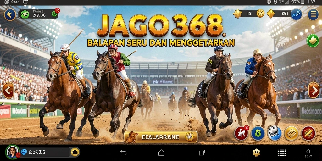 Gameplay balapan yang menegangkan di JAGO368