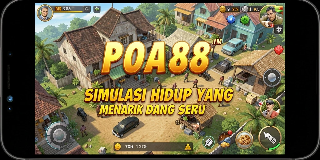 Tangkapan layar gameplay POA88 yang seru dan imersif.