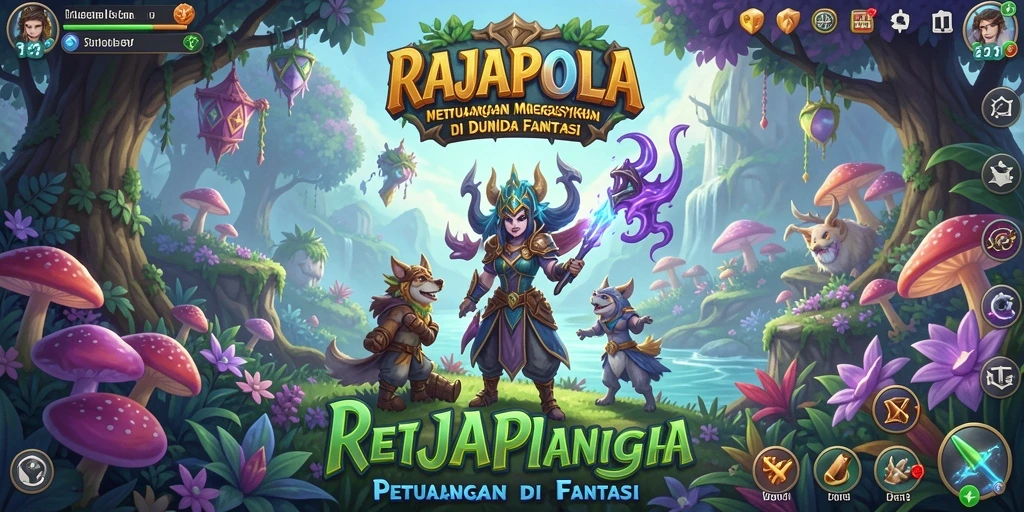 Tangkapan layar RAJAPOLA menampilkan momen seru di dunia petualangan.