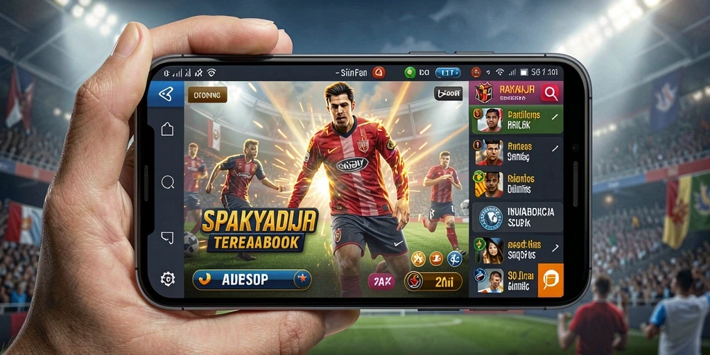 Tampilan gameplay menarik RAKYATJP dengan berbagai opsi taruhan olahraga.