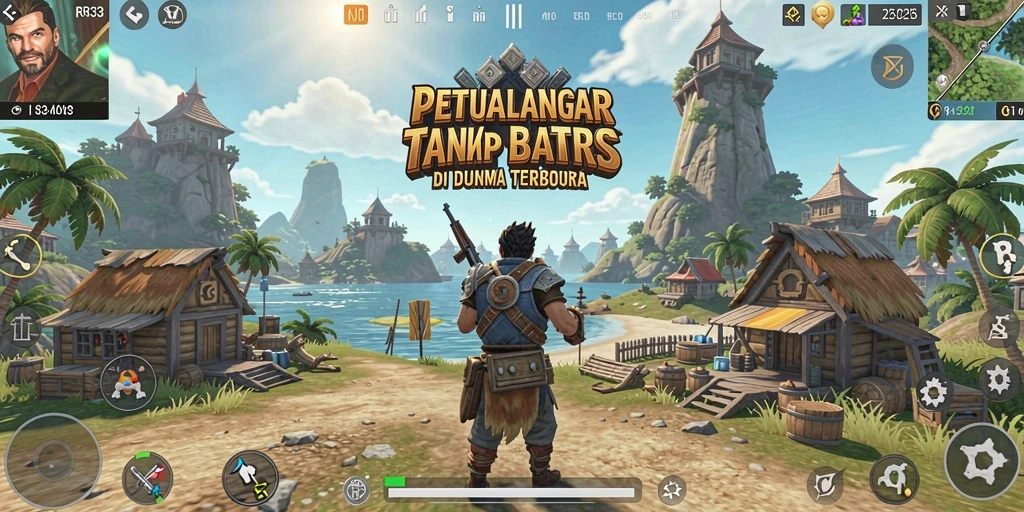 Gameplay seru di dunia terbuka RR33 yang menakjubkan.