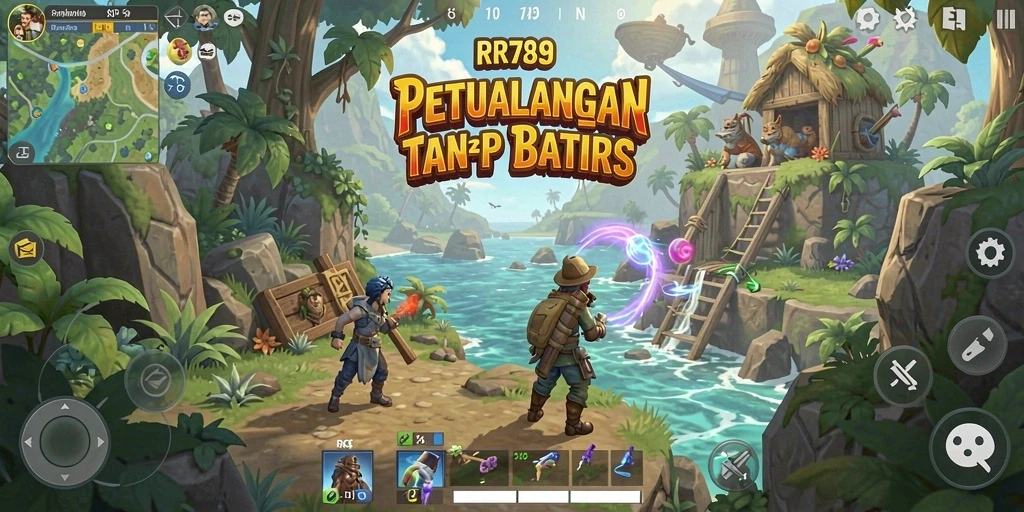 Tangkapan layar <strong>RR789</strong> menunjukkan petualangan Open World yang mendalam dan grafis memukau.