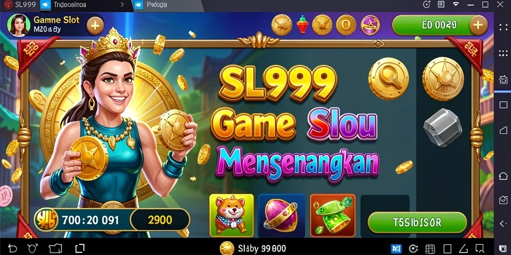 Screenshot gameplay SL999 yang menunjukkan keseruan bermain slot.