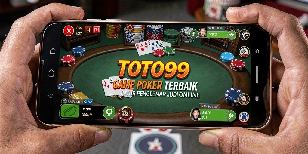 Screenshot TOTO99 menampilkan permainan poker yang seru dan interaktif.