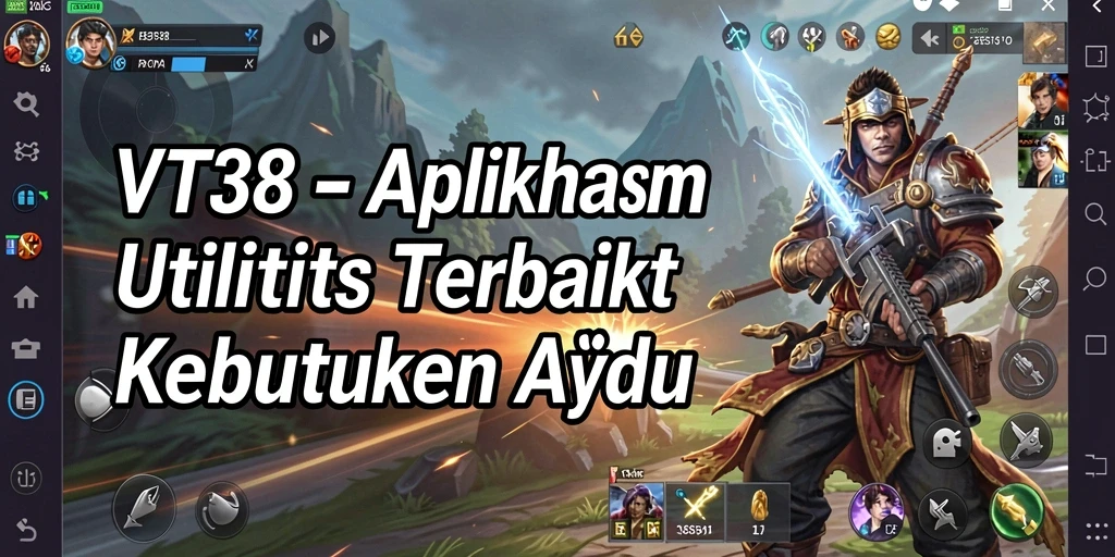 Tampilan antarmuka VT38 yang bersih dan fungsional.
