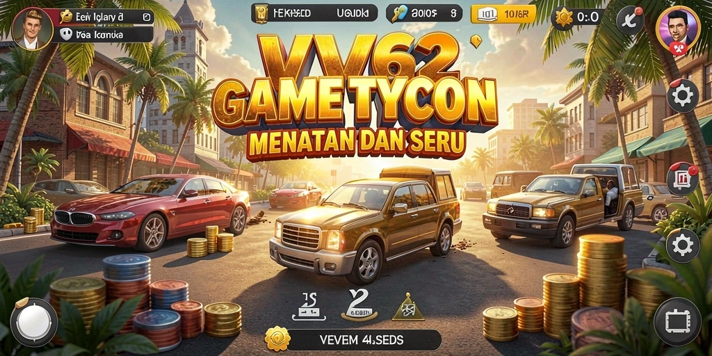 Tampilan menarik dari gameplay Tycoon di VV62.