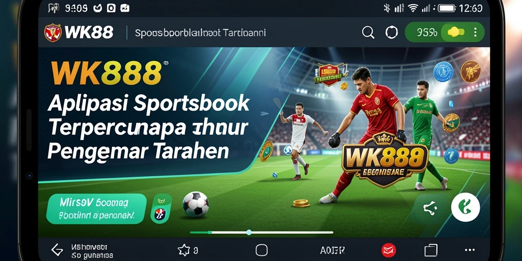 Tampilan gameplay WK888 yang menarik dalam taruhan olahraga.